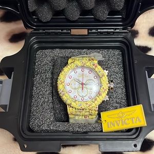 ⌚️🌼⌚️🌼⌚️🌼⌚️🌼 NIB INVICTA SPONGE BOB 52MM WATCH🌼⌚️🌼⌚️🌼⌚️🌼⌚️🌼⌚️🌼⌚️